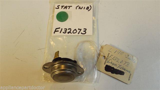 FRIGIDAIRE DRYER F132073 Thermostat NEW IN BAG FRIGIDAIRE DRYER F132073 Thermostat NEW IN BAG